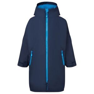 TriDri Childrens/Kids Changing Robe / Navy/Sapphire